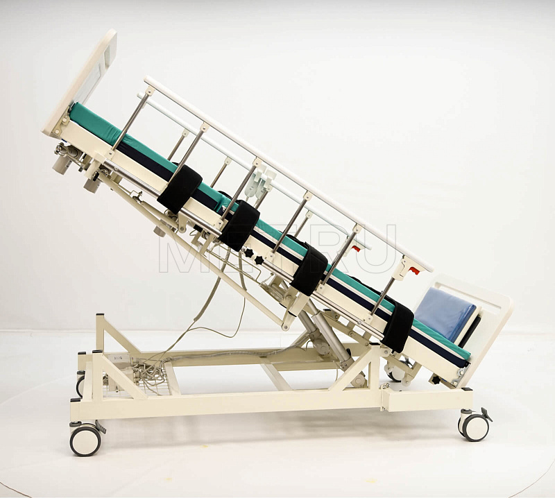 МЕТ LIFT UP N Электрическая четырёхсекционная кровать-вертикализатор с функцией переворачивания  и туалетом МЕТ